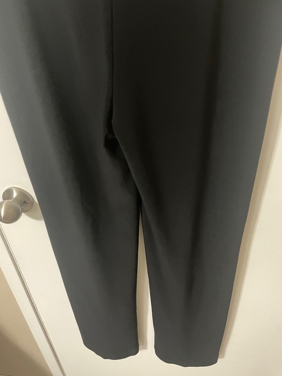 Joseph Ribkoff Black Straight-Leg Pull-On Pants Size 10 - Picture 7 of 7